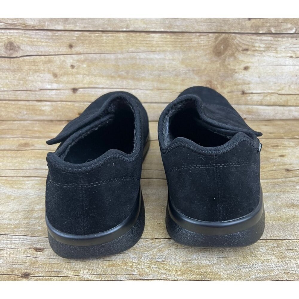 Propet Coleman Men's Slipper Black Suede Size 10 1/2 M (D)  MXA003M - Picture 7 of 7